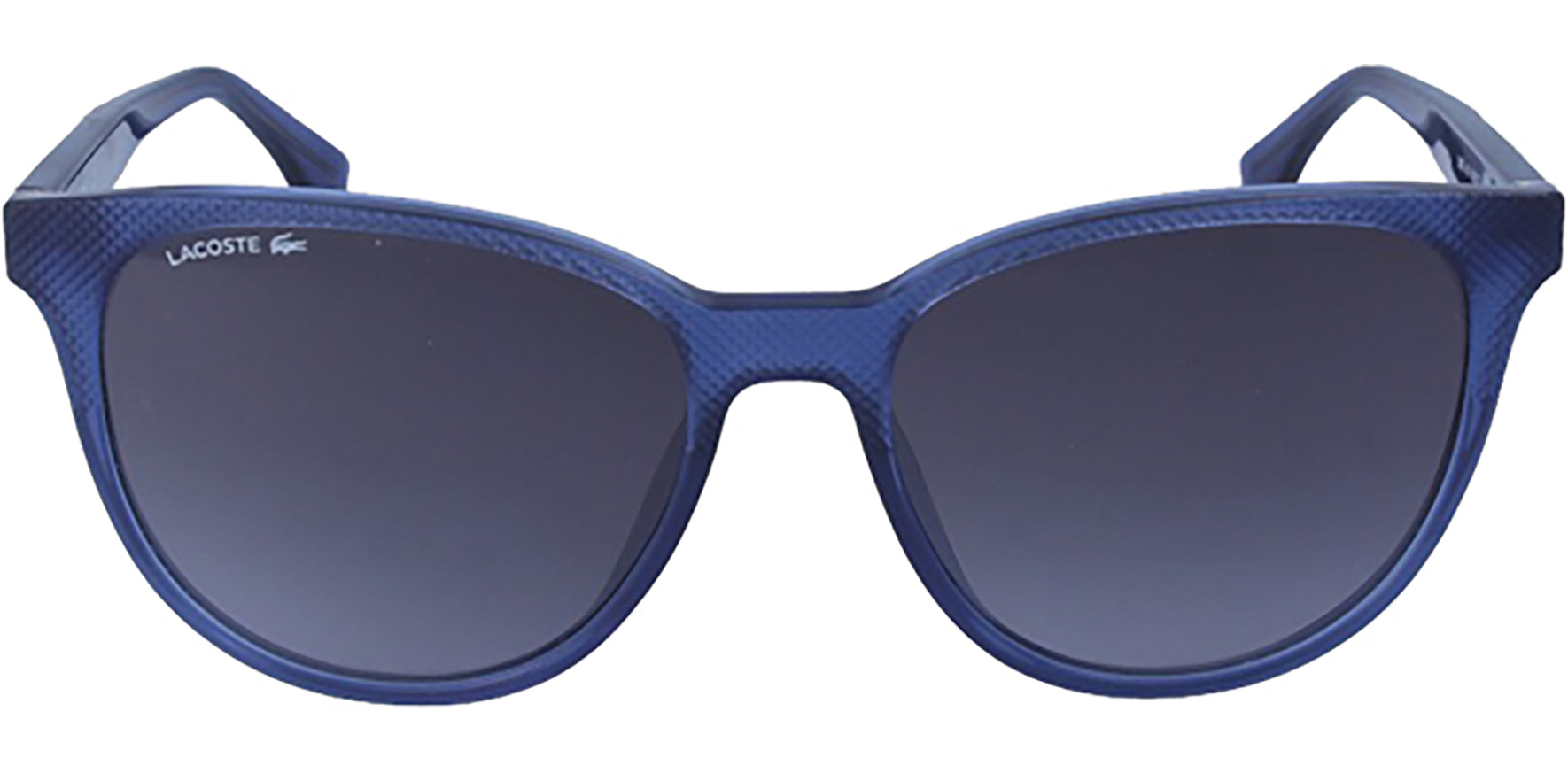 Lacoste Blue Rounded Cat-Eye w/ Gradient Lens - Eyedictive