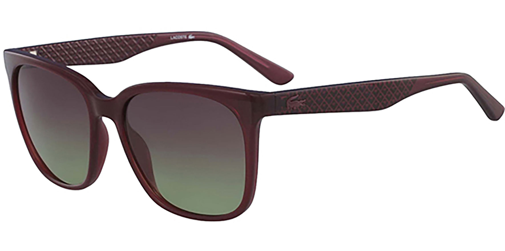 Lacoste Oversize Square w/ Gradient Lens - Eyedictive