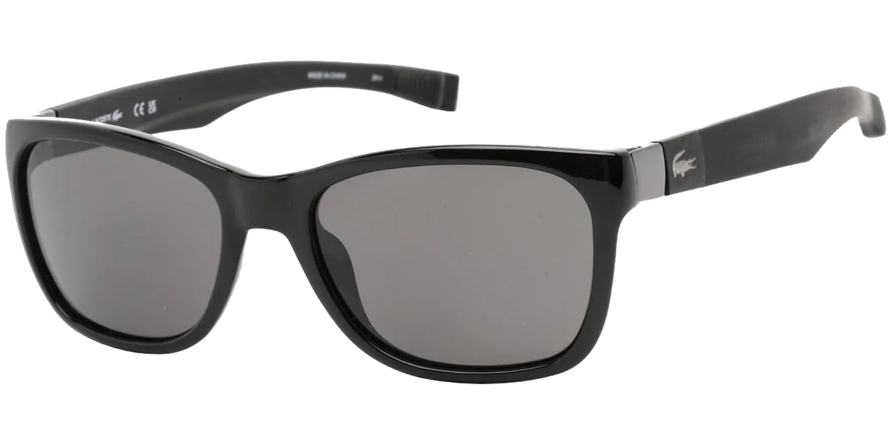 Lacoste Black Soft Square w/ Magnetic Tips - Eyedictive