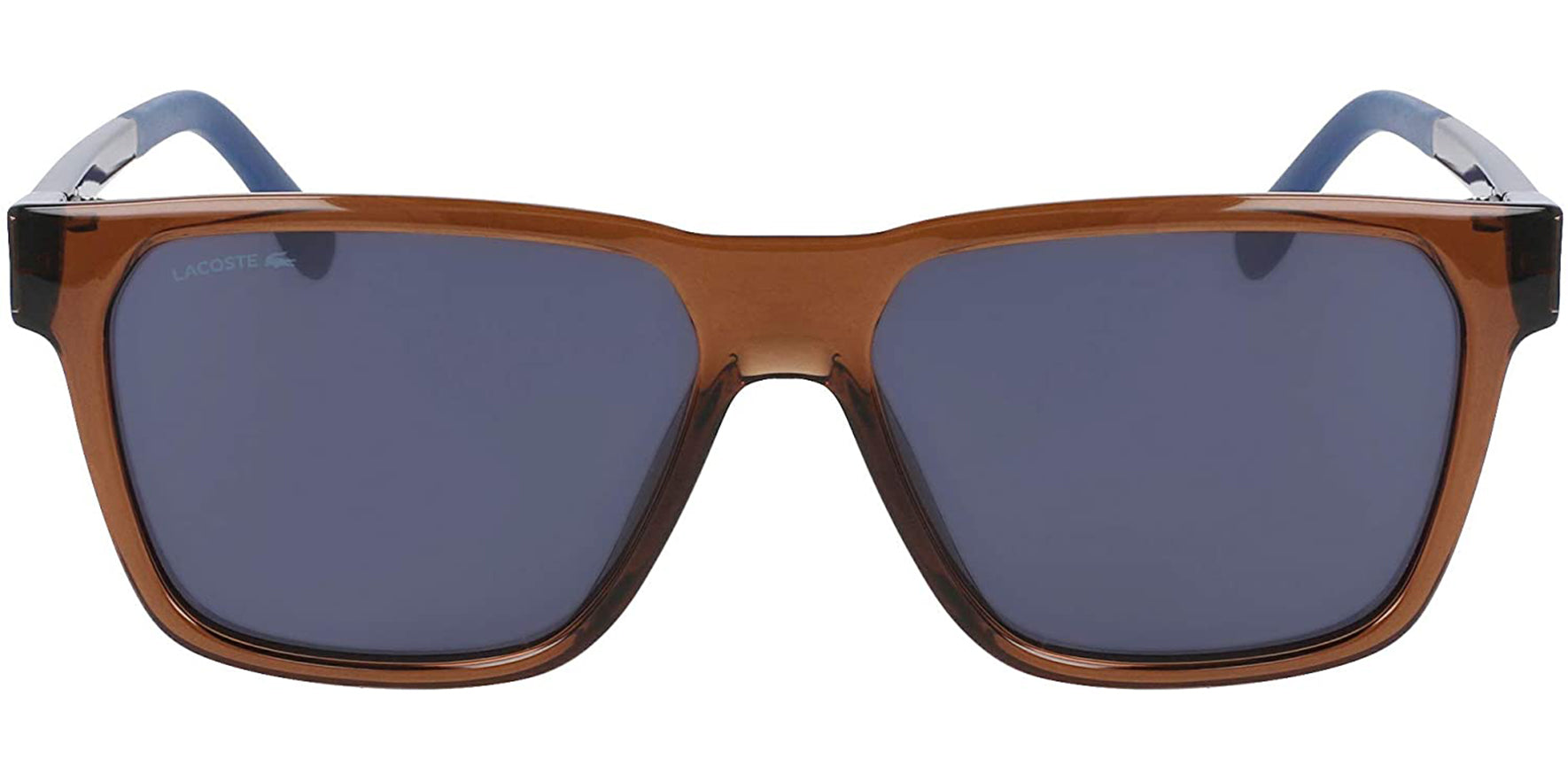 Lacoste Brown Crystal Square Classic - Eyedictive