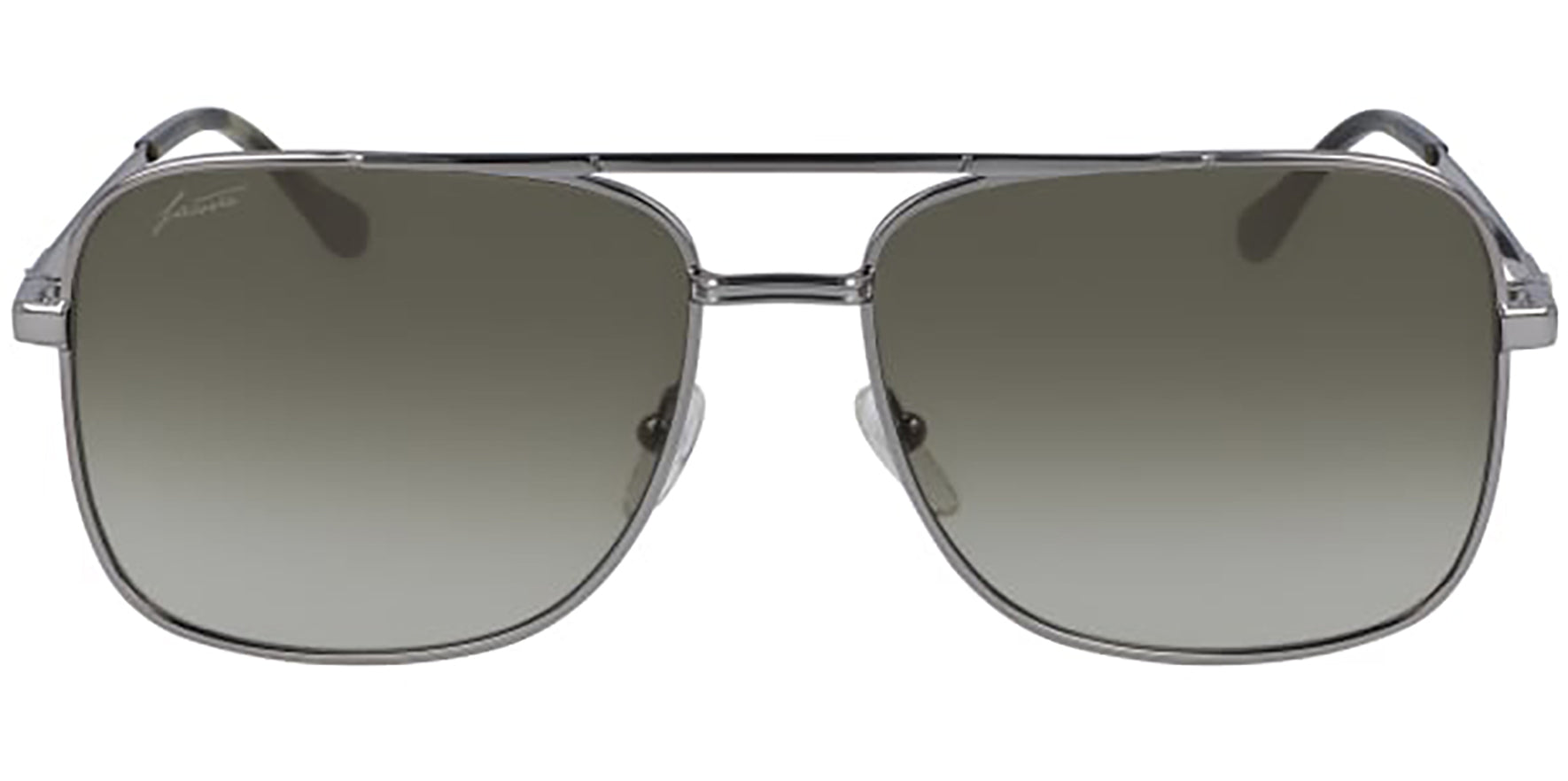 Lacoste Grey Oversize Navigator w/ Gradient Lens - Eyedictive