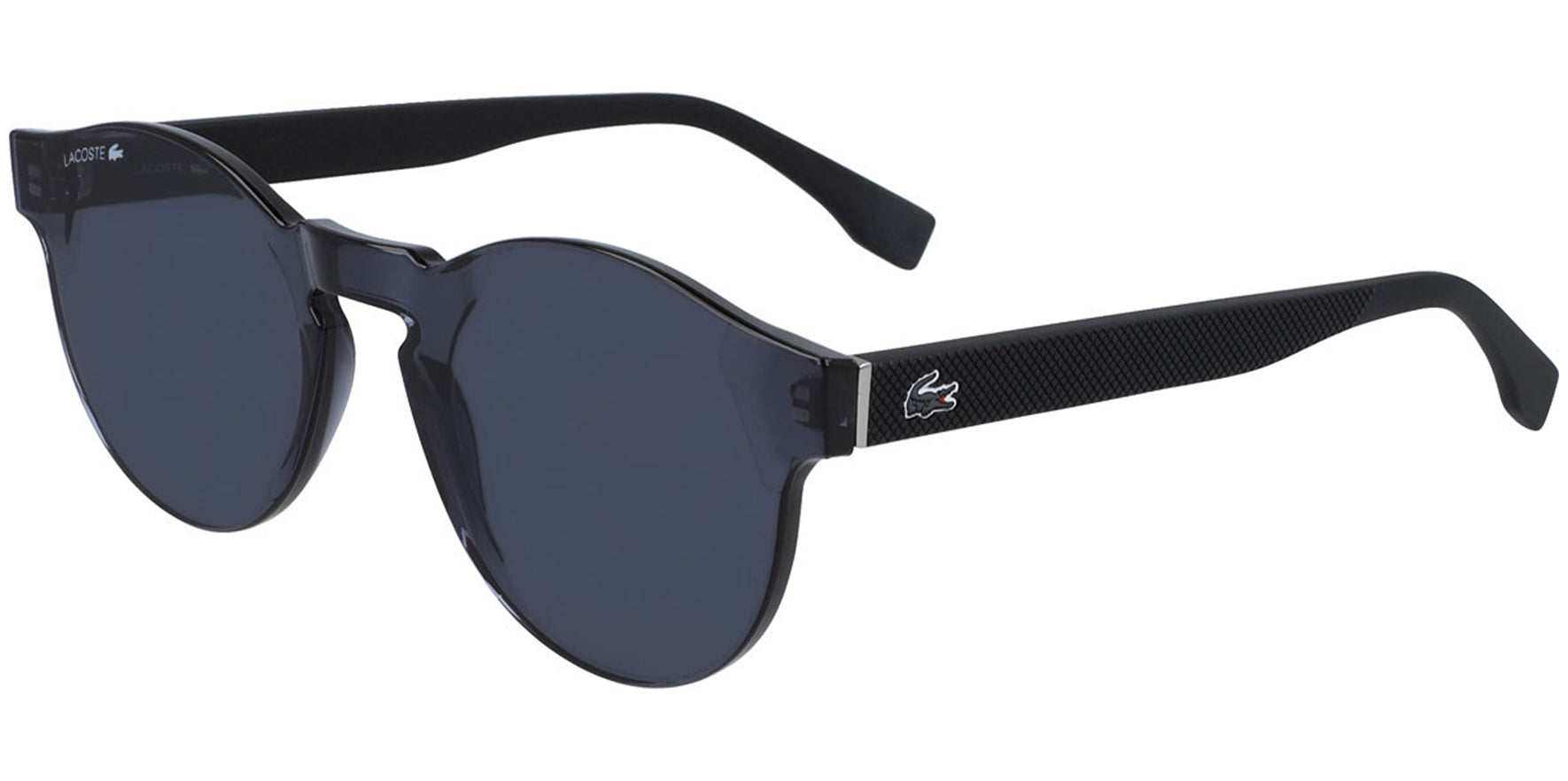 Lacoste L.12.12 Matte Black One Lens Modern Round - Eyedictive