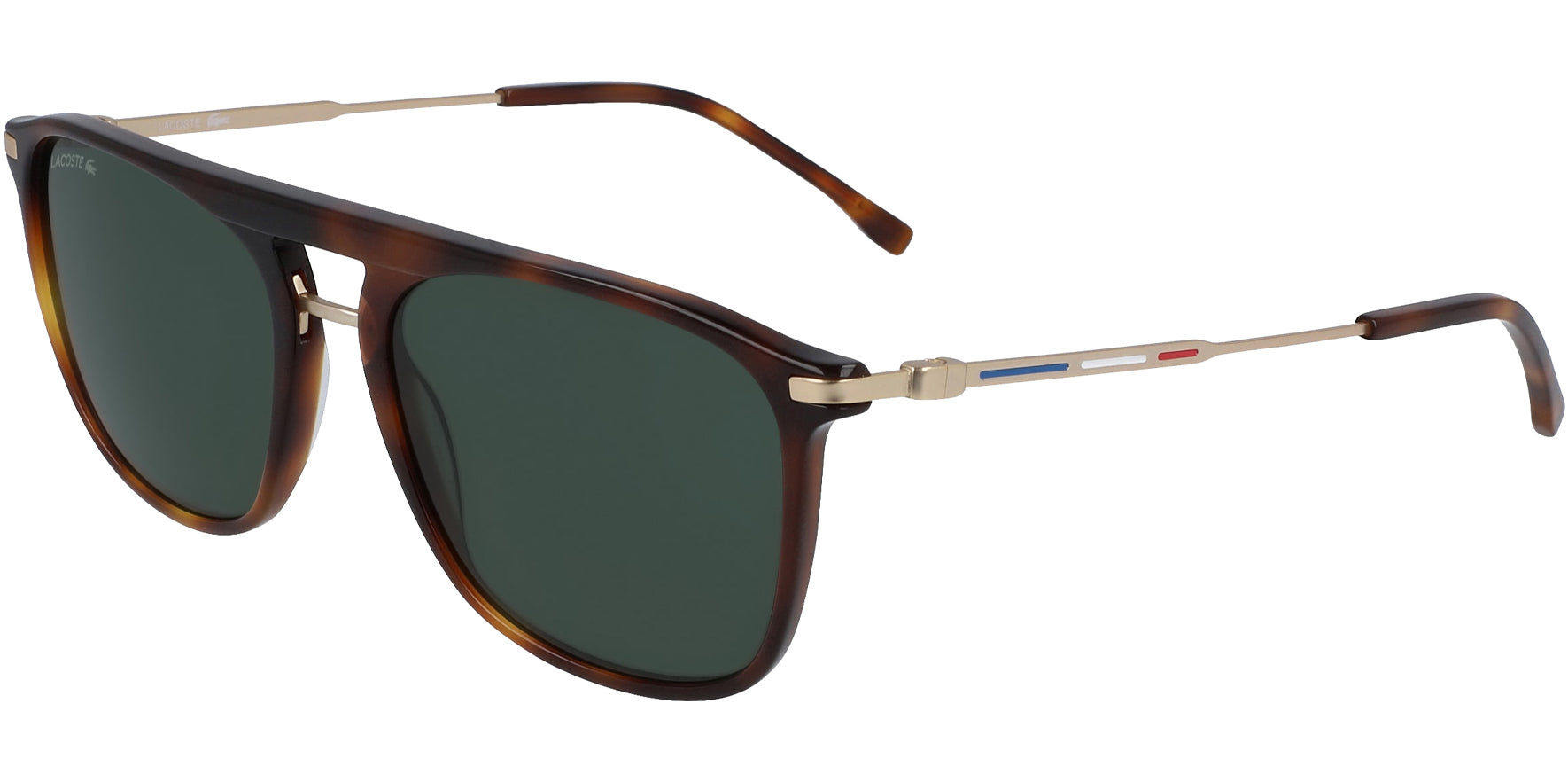 Lacoste Novak Djokovic Havana Square Flat-Top - Eyedictive