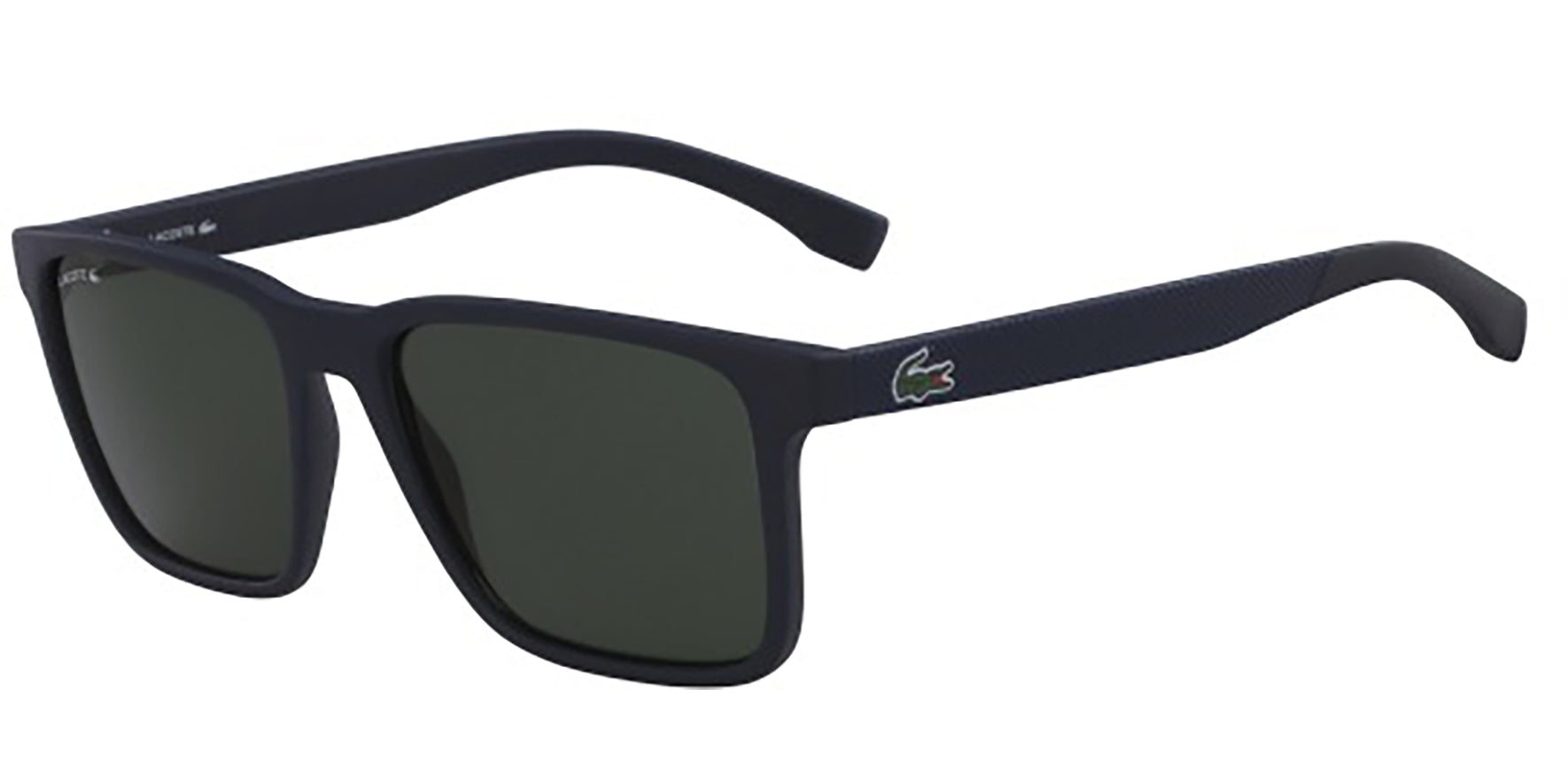 Lacoste Petite Pique Matte Dark Blue Flat Square - Eyedictive