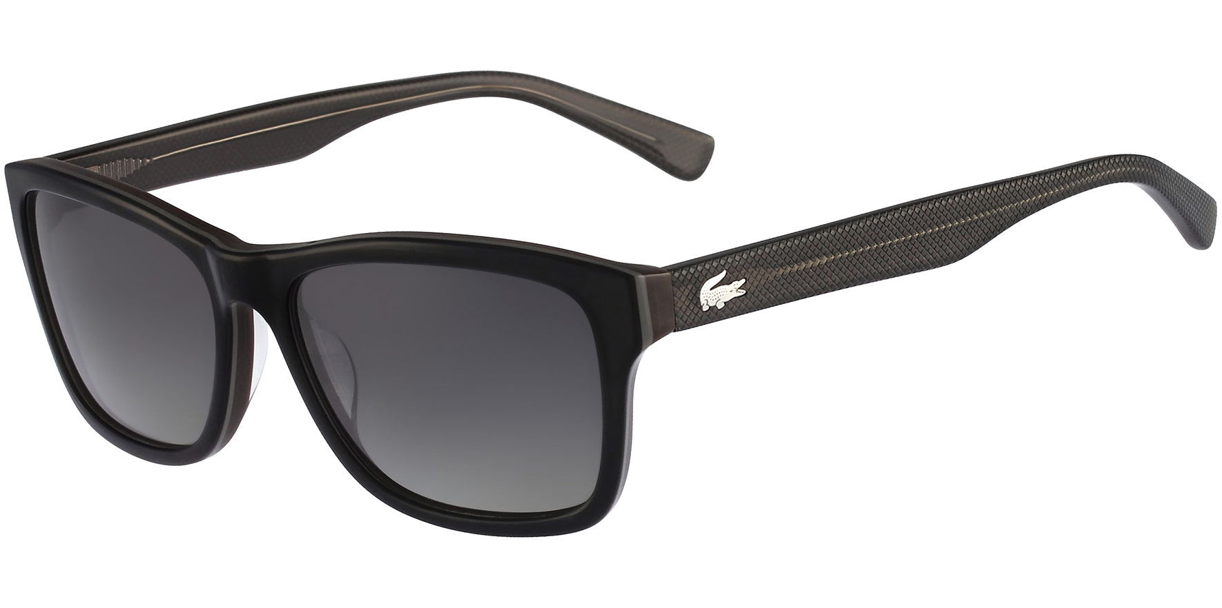 Lacoste Polarized Pique Temple Soft Square