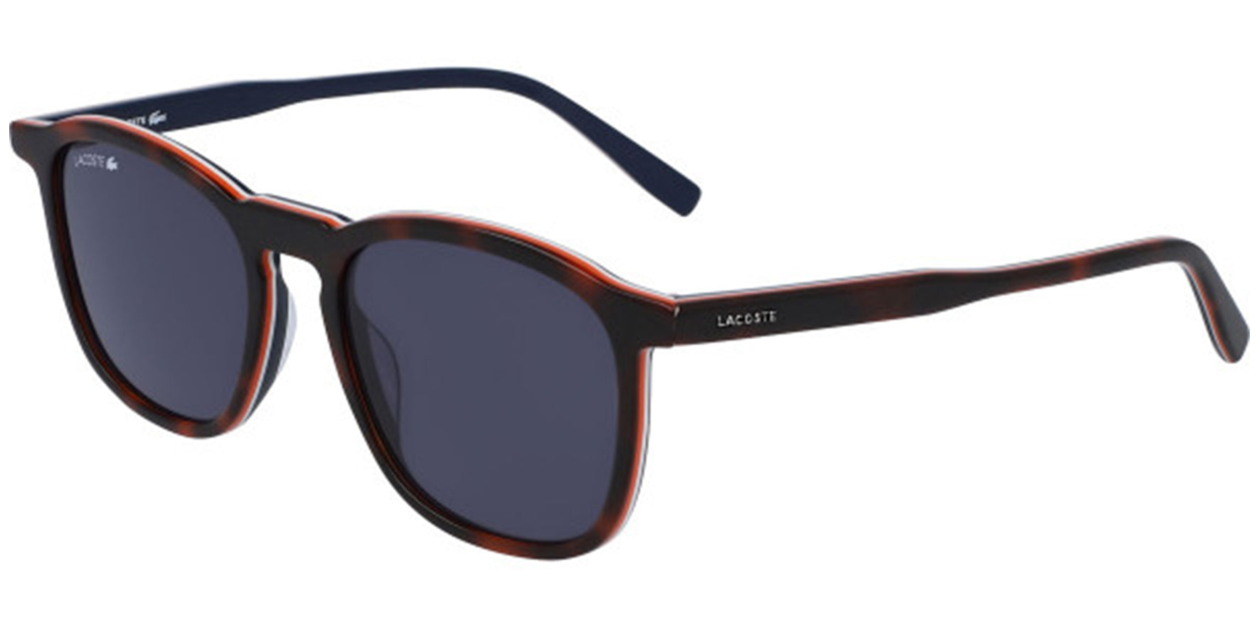 Lacoste Soft Square Classic w/ Multi-Stripe Edges - Eyedictive