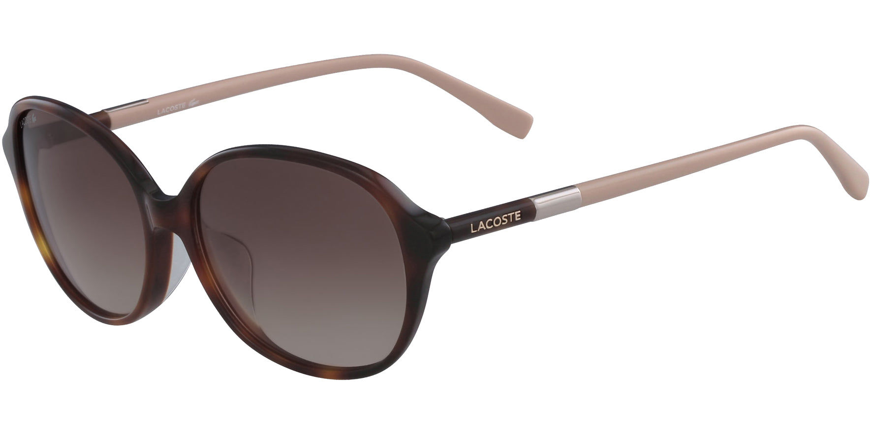 Lacoste Vintage Style Oval w/ Gradient Lenses - Eyedictive