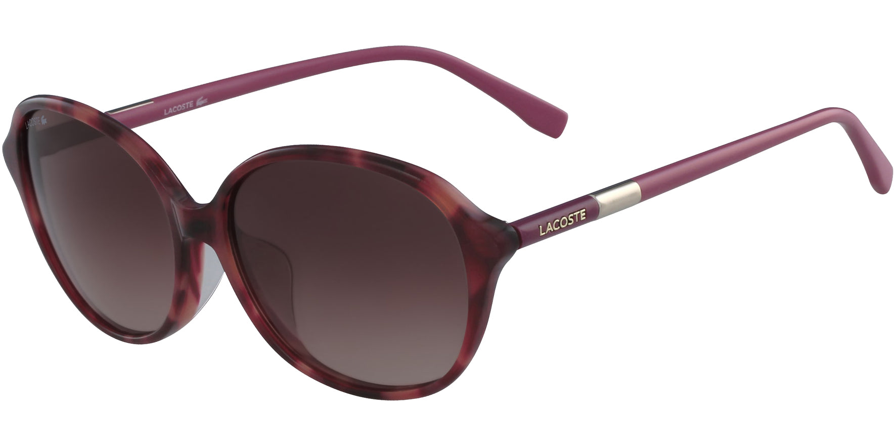 Lacoste Vintage Style Oval w/ Gradient Lenses - Eyedictive