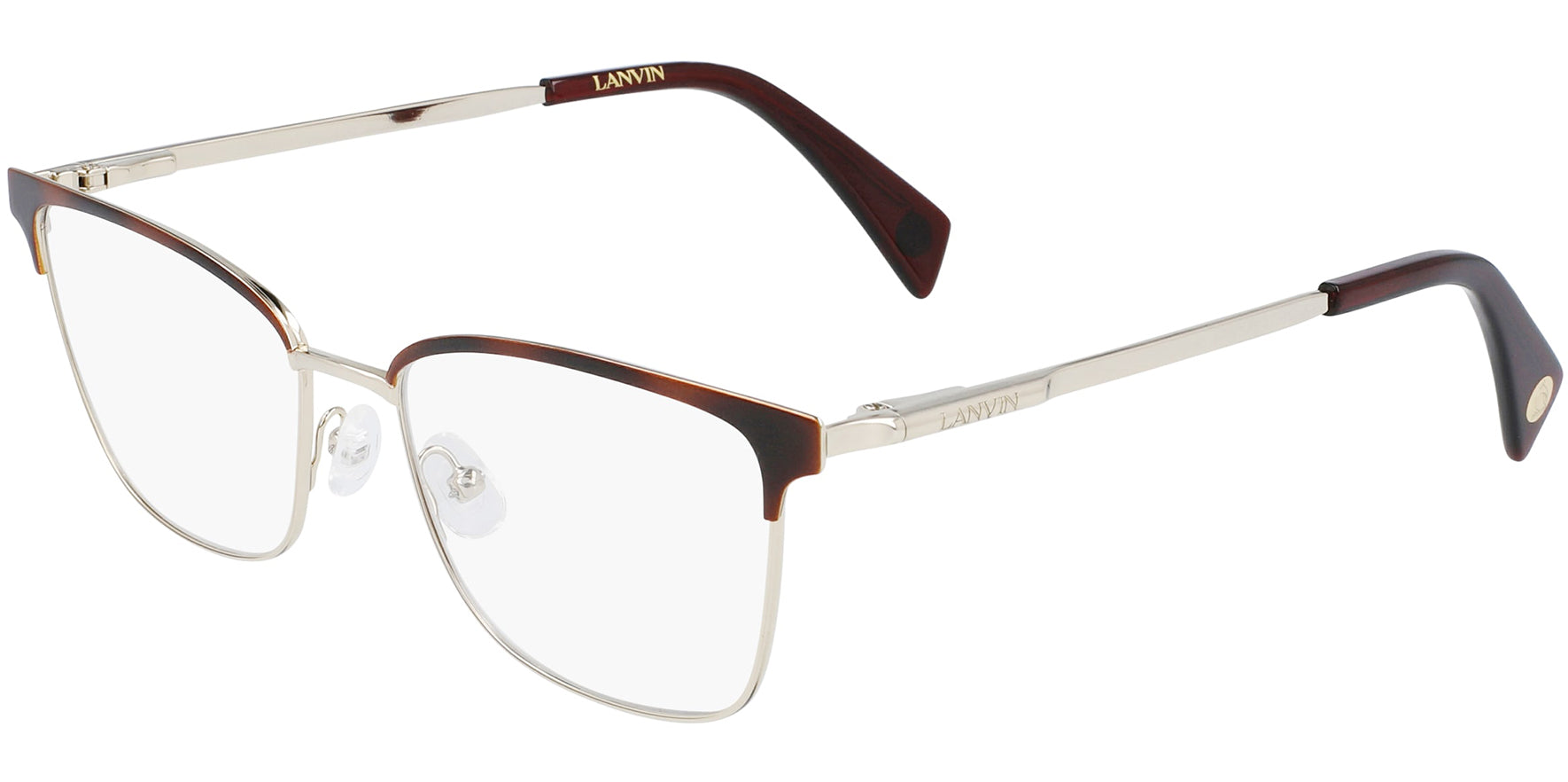 Lanvin Brow-Line Eyeglass Frames - Eyedictive