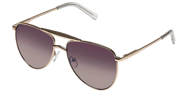 Le Specs High Fangle Black Aviator Sunglasses Le Specs High Fangle Modern Aviator – Eyedictive main image 4