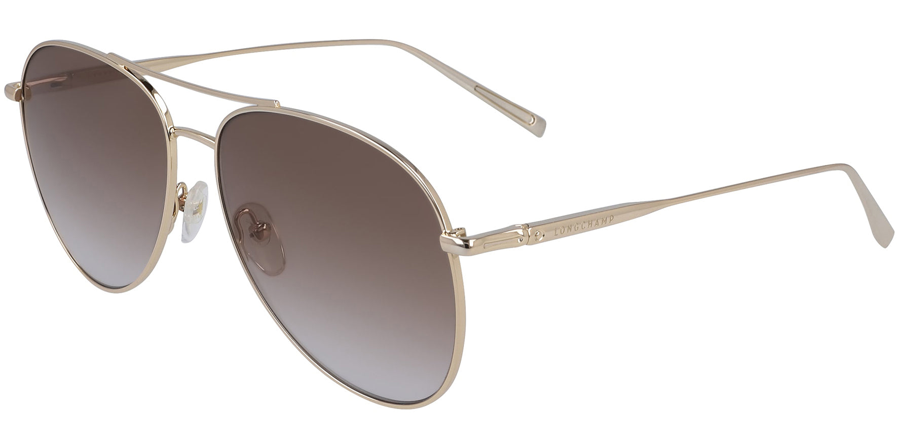 Longchamp Oversize Aviator w/ Gradient Lens - Eyedictive