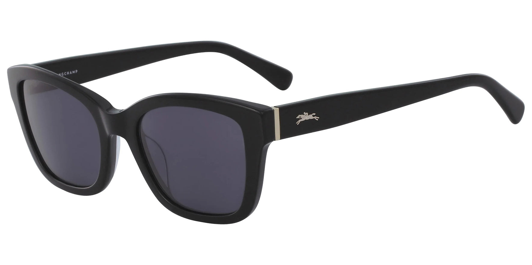 Longchamp Polarized Black Mod Soft Square - Eyedictive