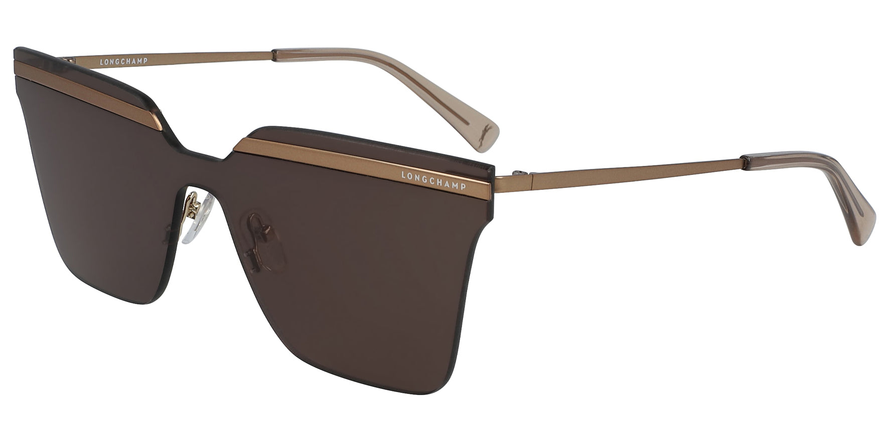 Longchamp Squared Rimless Shield - Eyedictive