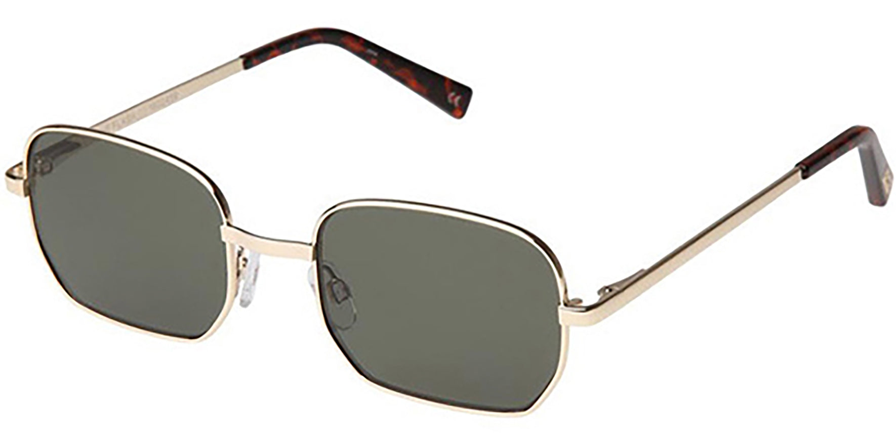 Le Specs The Flash Gold-Tone Vintage Rectangle - Eyedictive