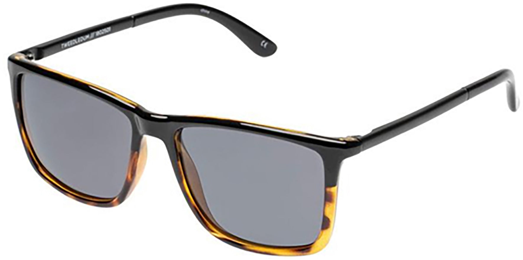 Le Specs Tweedledum Polarized Black Syrup/Tortoise Square - Eyedictive