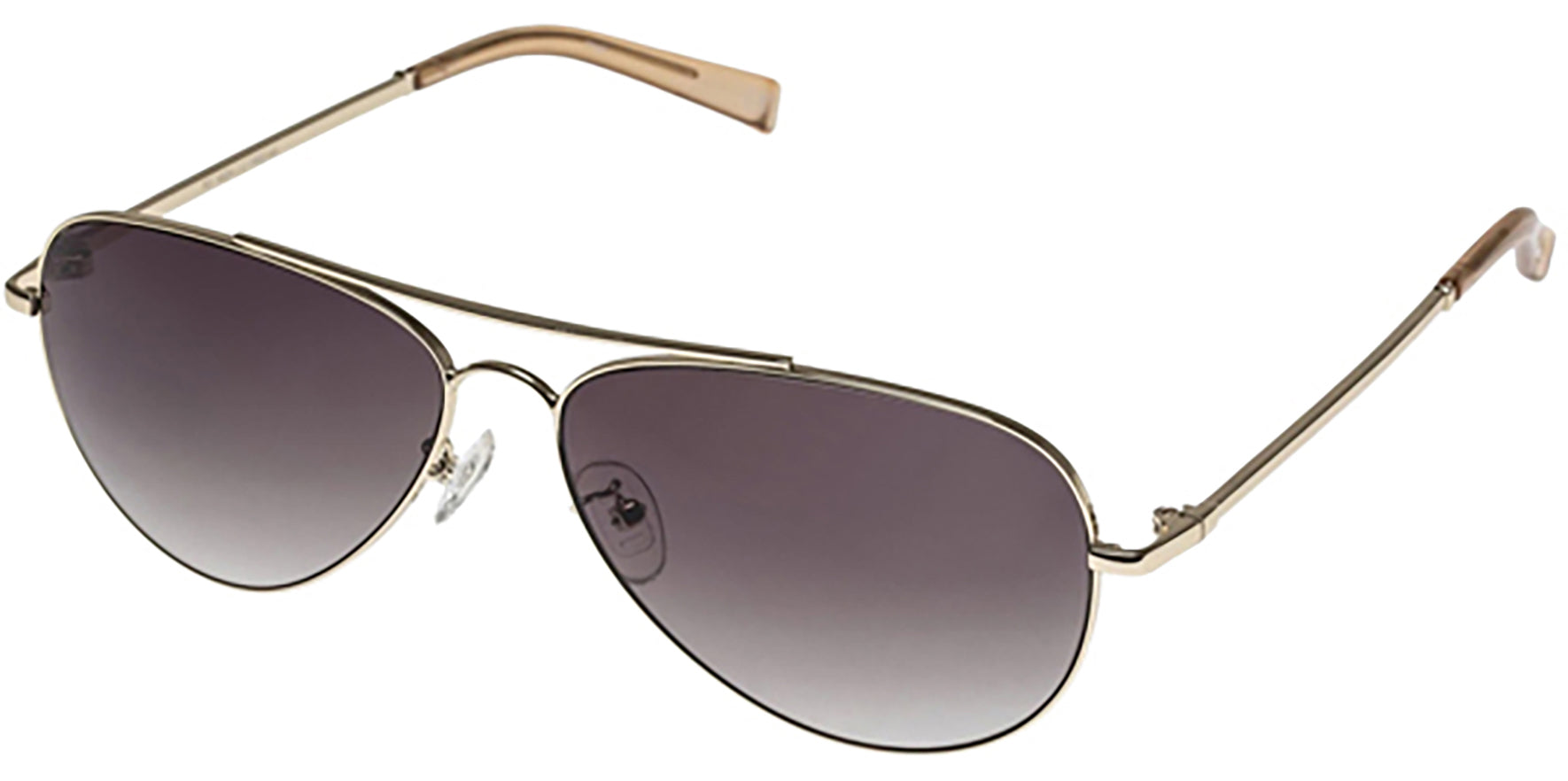 Le Specs Fly High Gold-Tone Aviator - Eyedictive