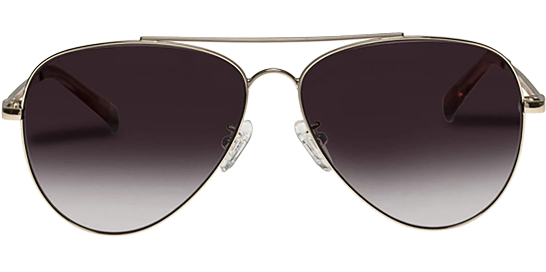 Le Specs Fly High Gold-Tone Aviator - Eyedictive