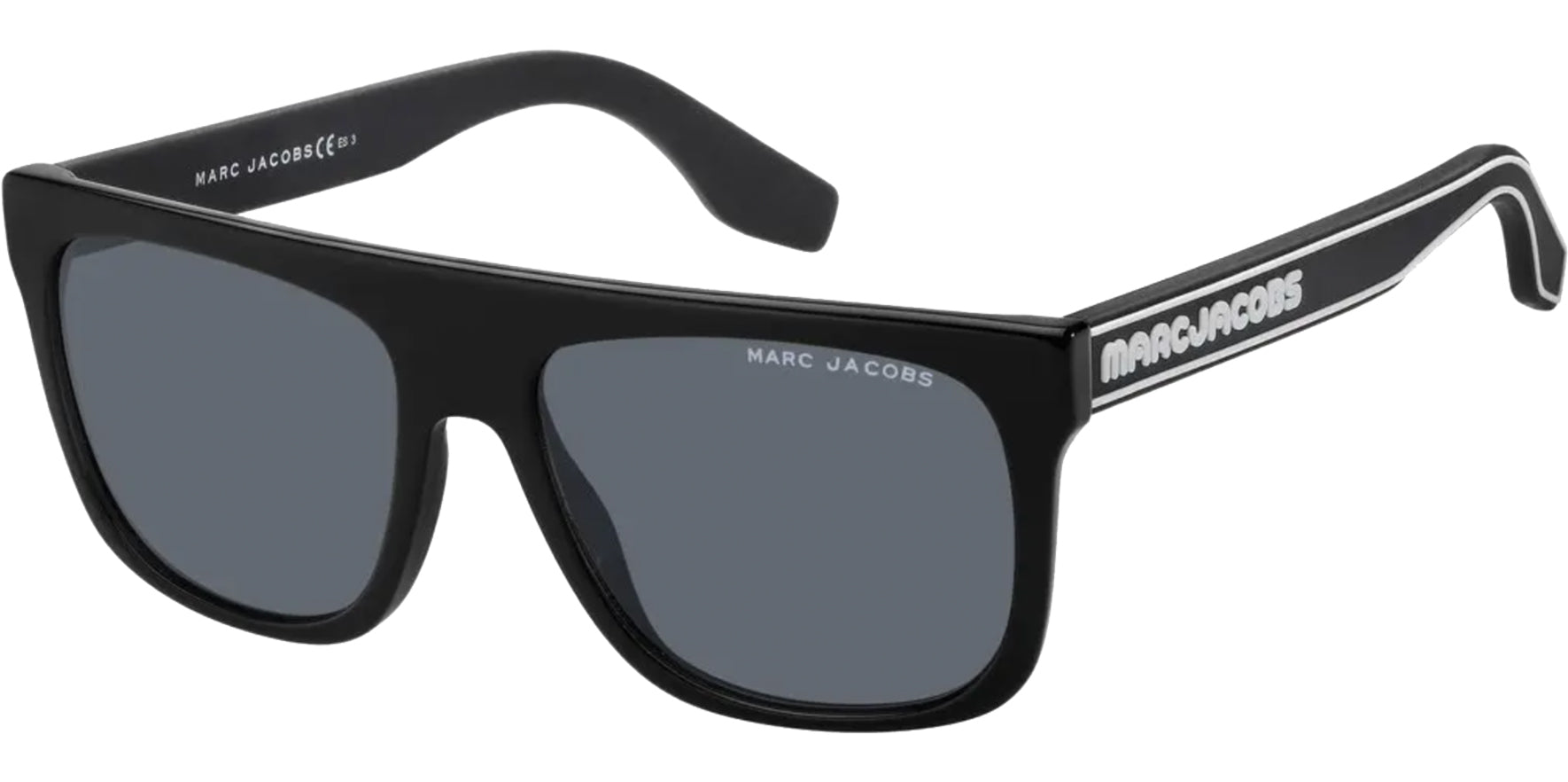 Marc Jacobs Black Flat-Top Square - Eyedictive