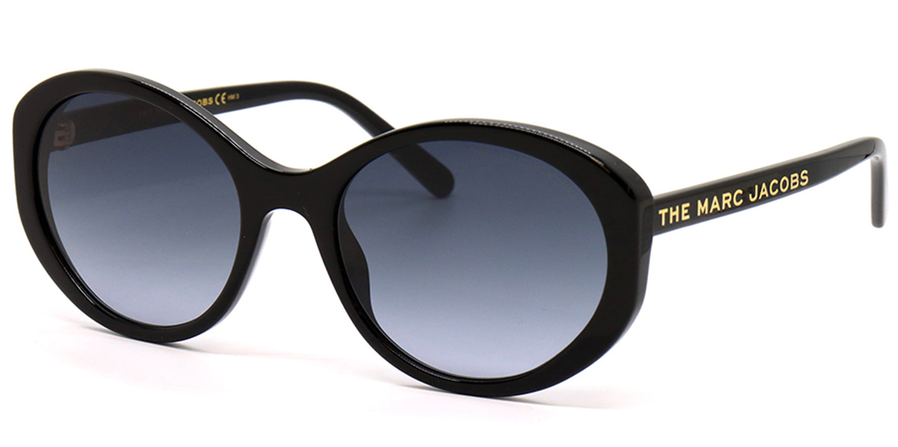 The Marc Jacobs Retro Oval w/ Gradient Lenses