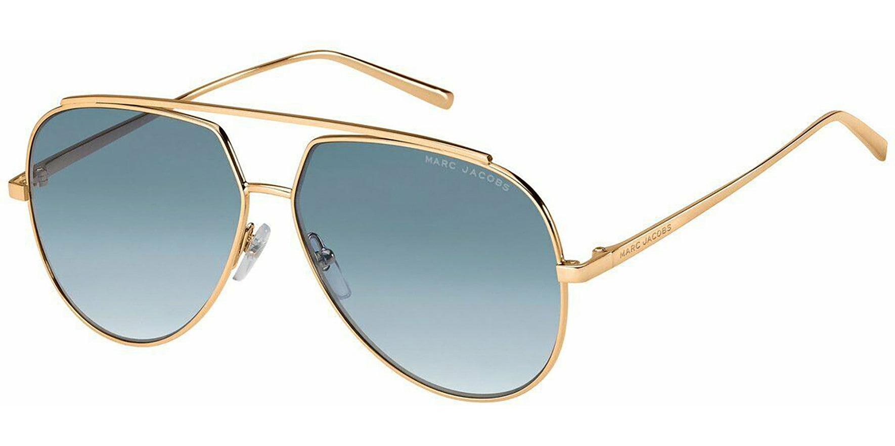 Marc Jacobs Gold/Copper Aviator w/ Gradient Lens - Eyedictive