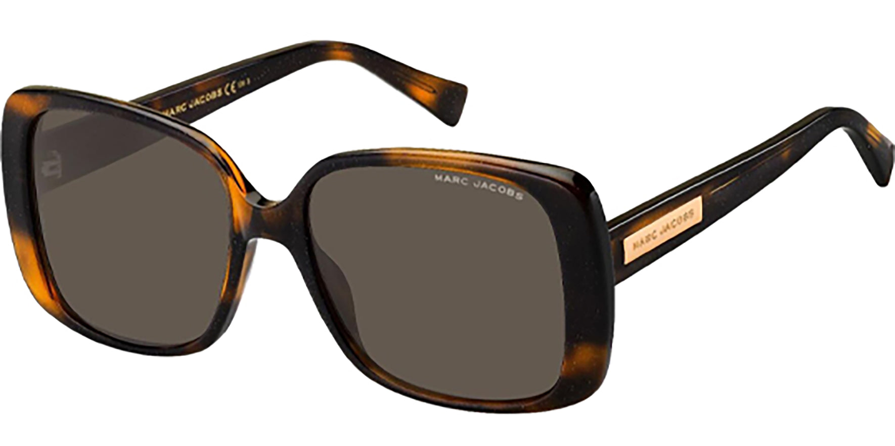 Marc Jacobs Havana Glitter Oversize Square Butterfly - Eyedictive