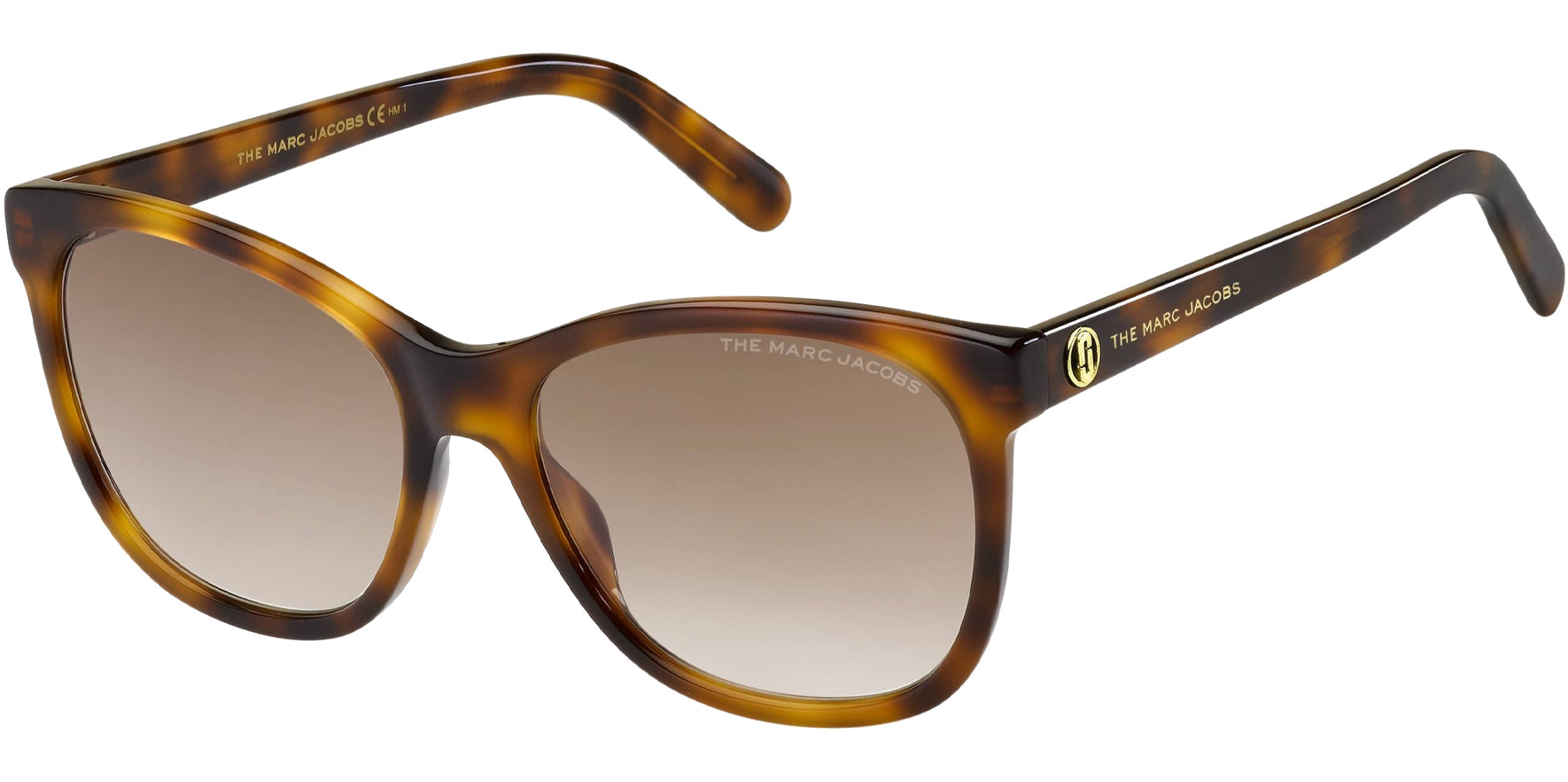 Marc Jacobs Havana Round Cat-Eye - Eyedictive