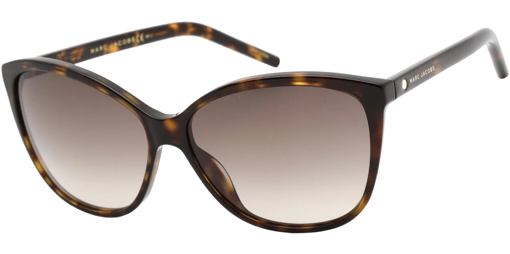 Marc Jacobs Havana Rounded Cat-Eye w/ Gradient Lens - Eyedictive