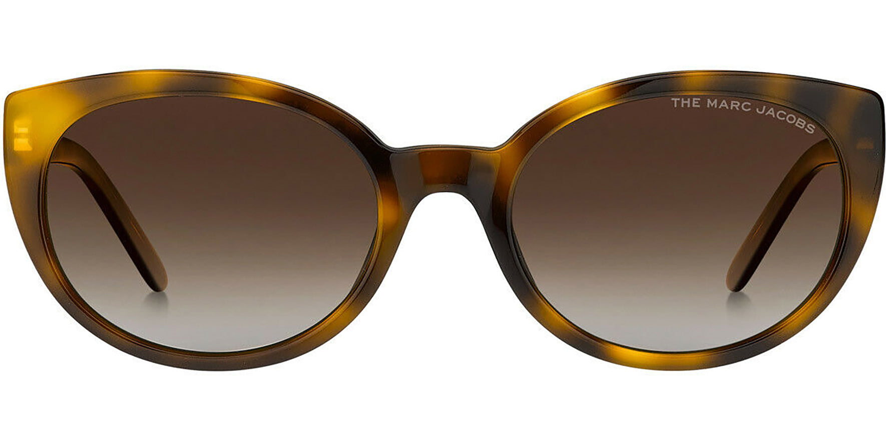 Marc Jacobs Polarized Havana Oval Cat Eye w/ Gradient Lens - Eyedictive