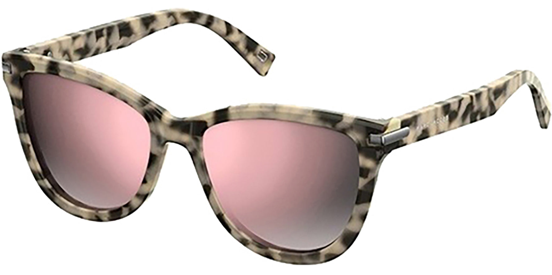 Marc Jacobs Havana White Cat-Eye w/ Rose Gold Flash - Eyedictive