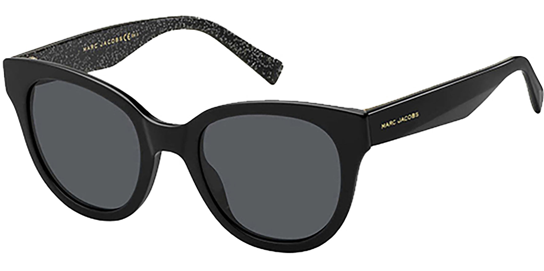 Marc Jacobs Polarized Shiny Black Glitter - Eyedictive