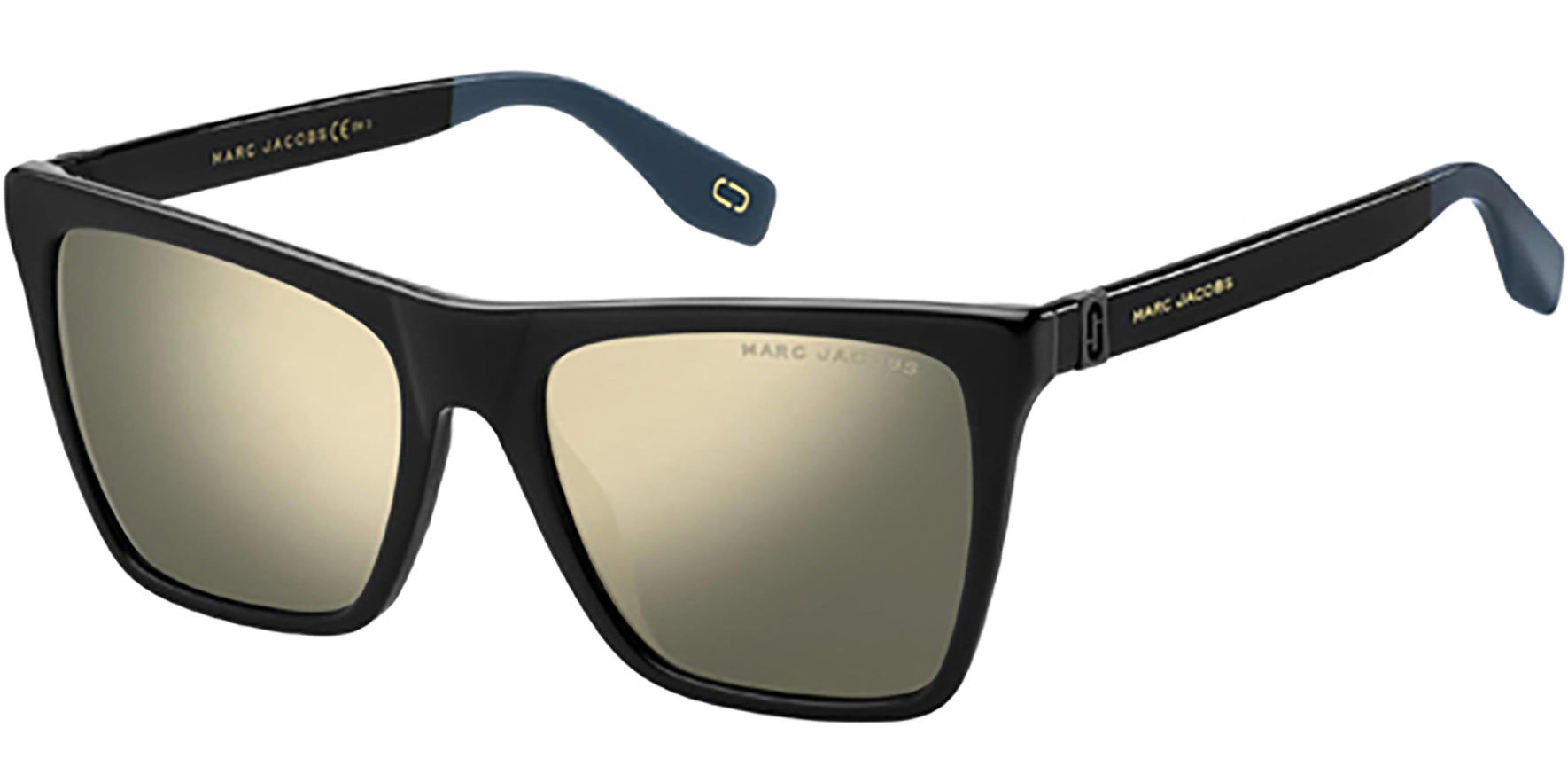 Marc Jacobs Black Squared Cat-Eye - Eyedictive