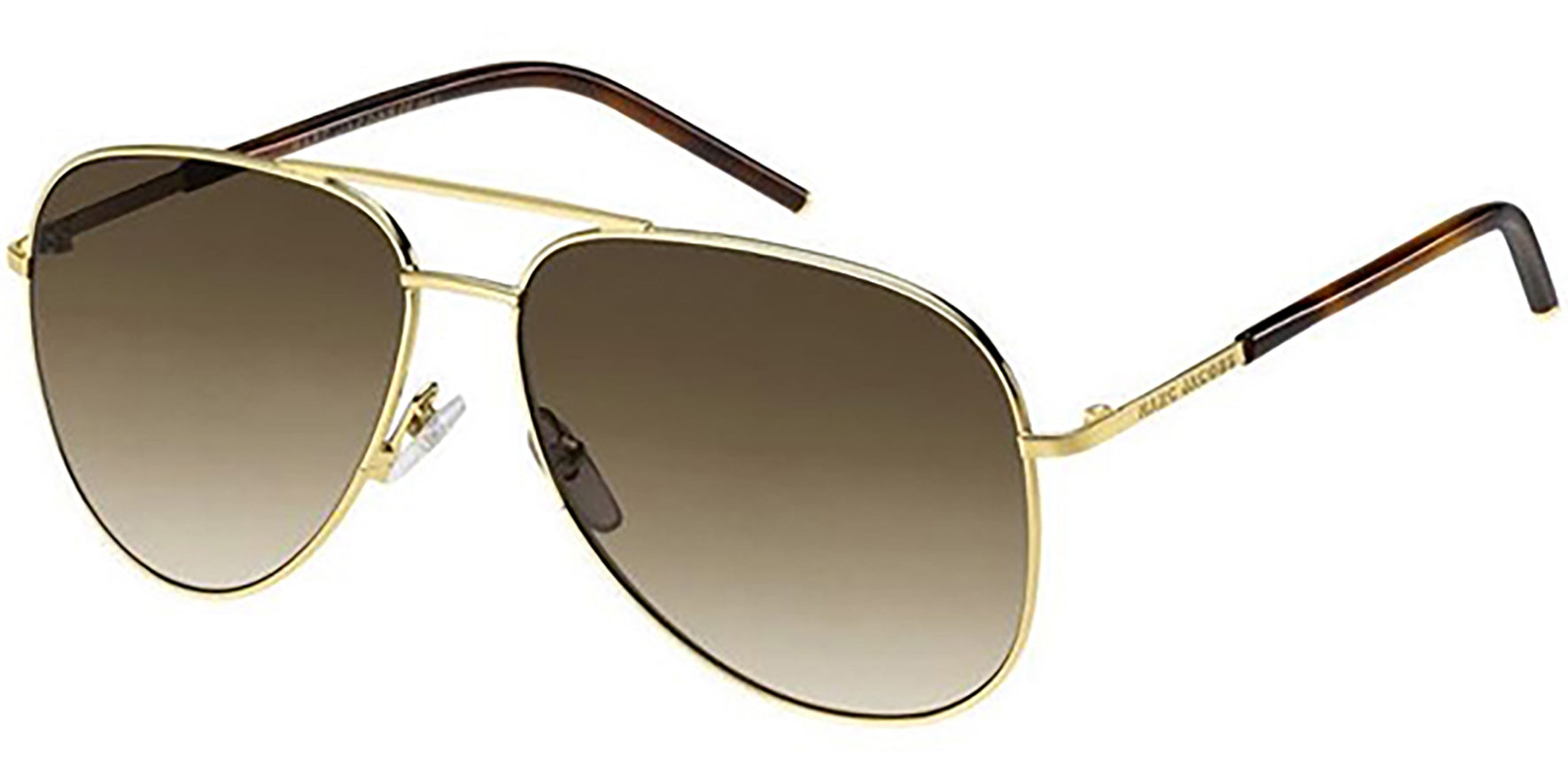 Marc Jacobs Polarized Shiny Gold Aviator - Eyedictive