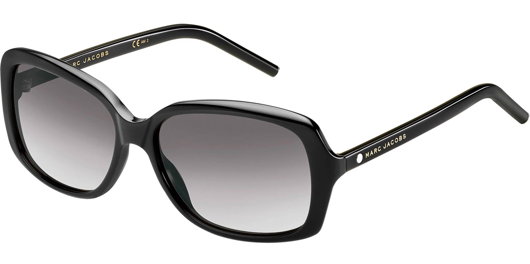 Marc Jacobs Polarized Black Square Butterfly - Eyedictive