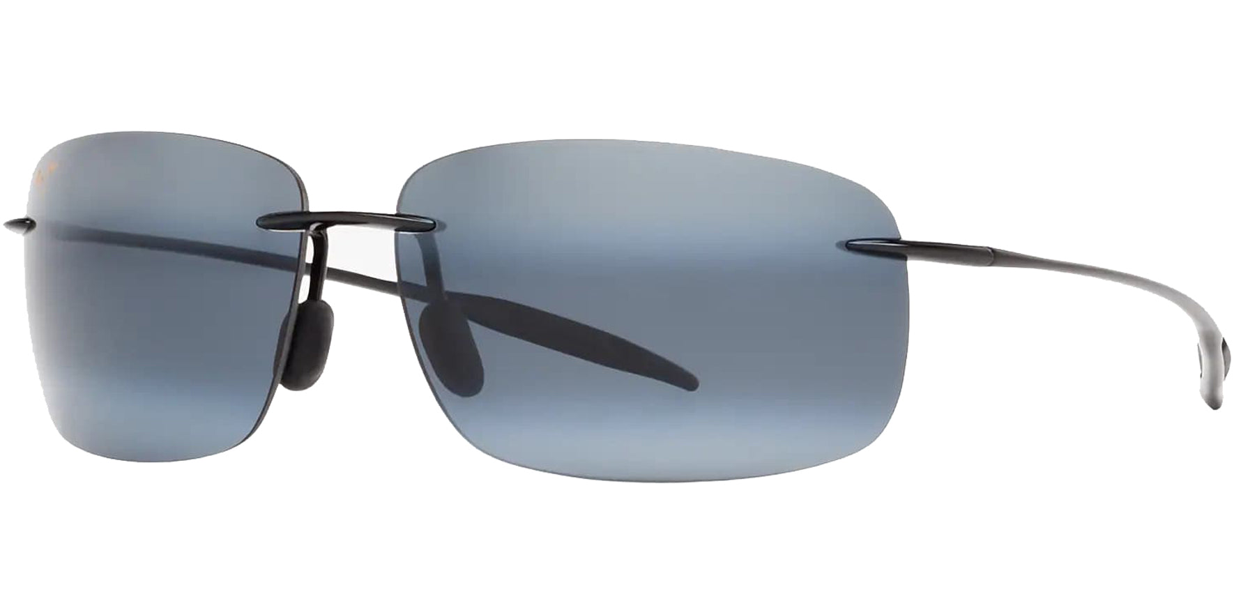 Maui Jim Breakwall Polarized Rimless Sport Wrap - Eyedictive