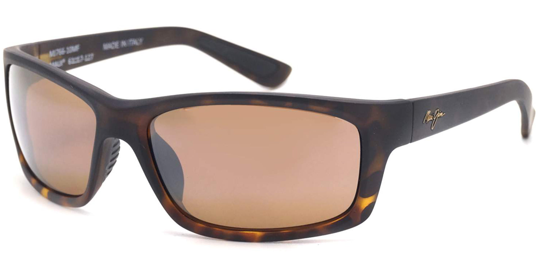 Maui Jim Kanaio Coast Polarized Matte Tort Wrap - Eyedictive