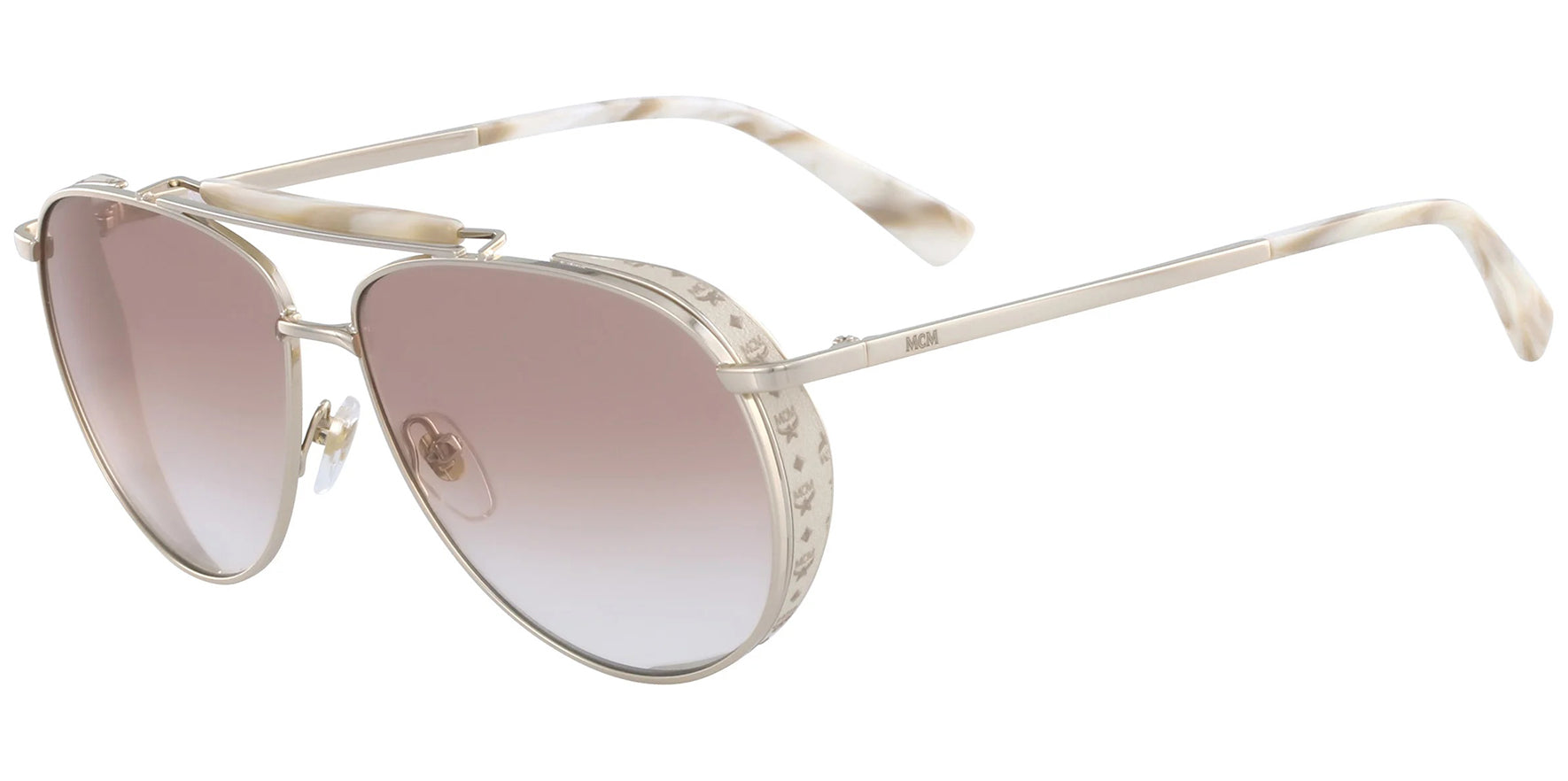 MCM Vintage Style Side-Shield Aviator - Eyedictive