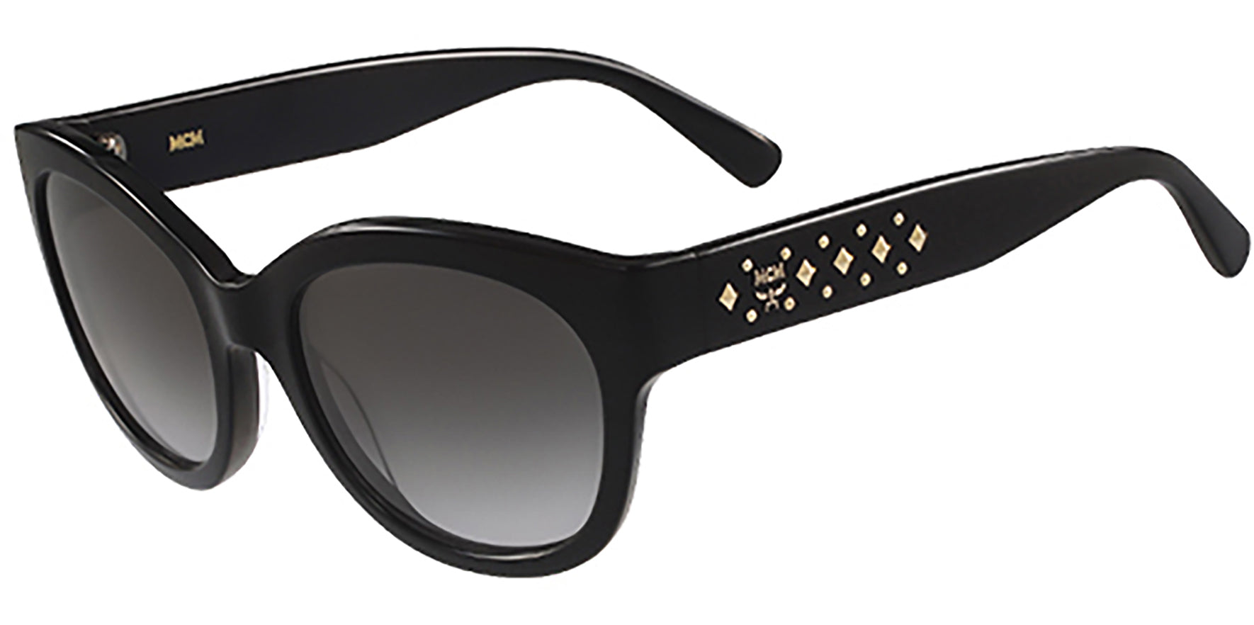 MCM Shiny Black Oval Cat-Eye MCM606S-001 - Eyedictive