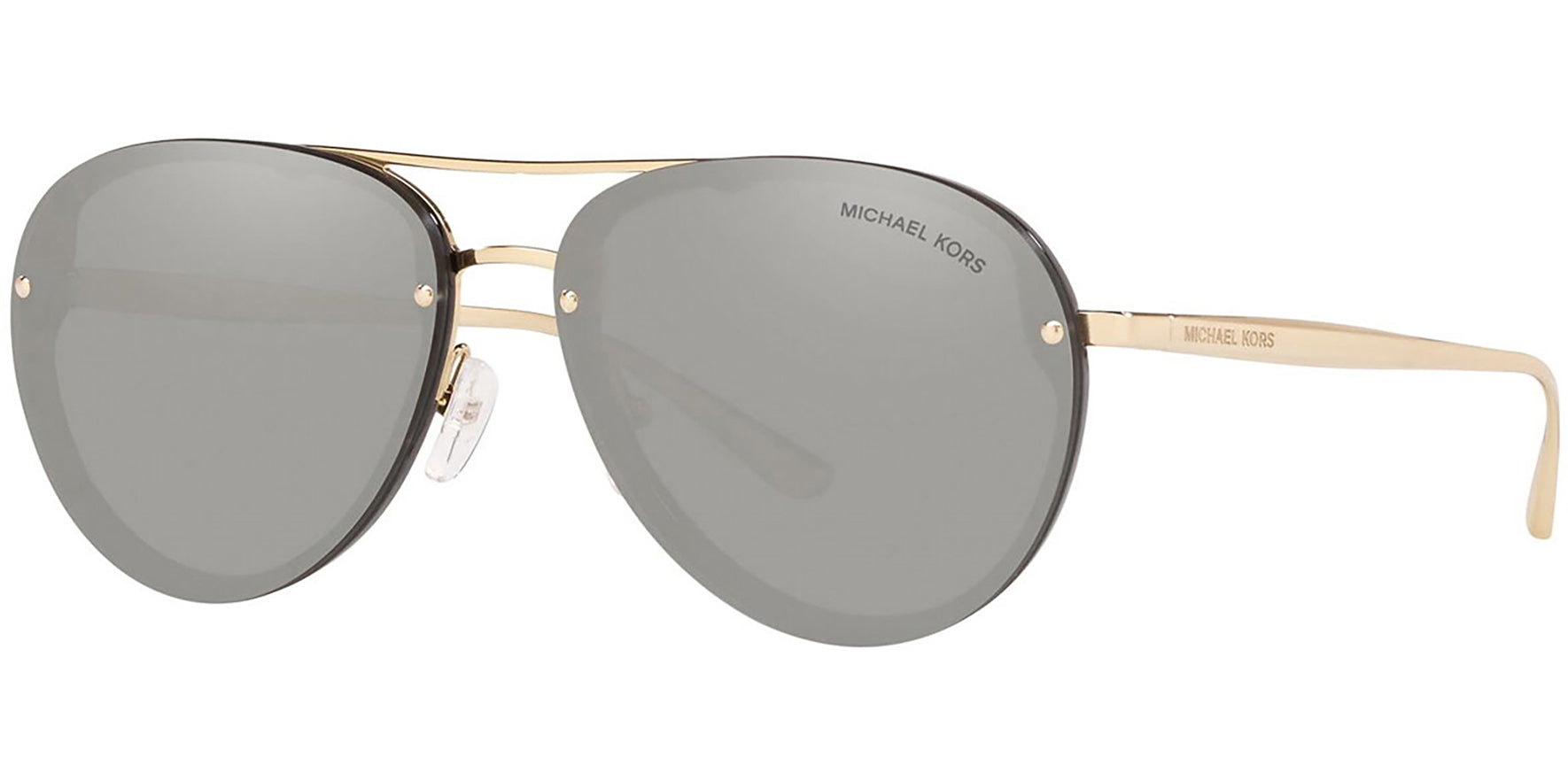 Michael Kors Abilene Mirror Lens-Over-Frame Pilot - Eyedictive