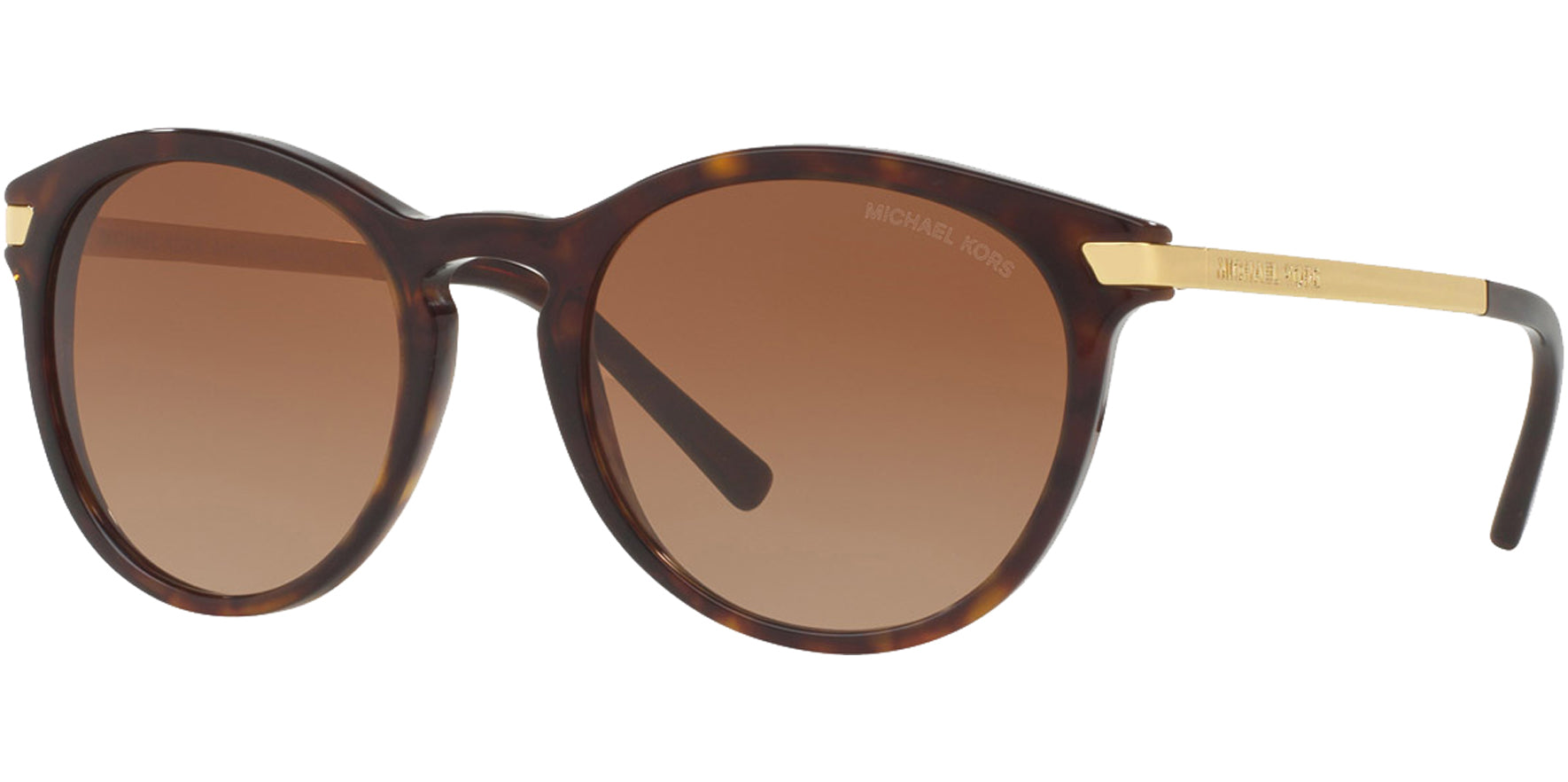 Michael Kors Adrianna III Dark Tortoise Rounded Cat Eye w/ Gradient Lens - Eyedictive