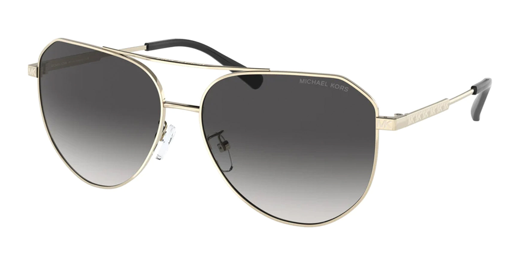 Michael Kors Cheyenne Light Gold-Tone Aviator - Eyedictive