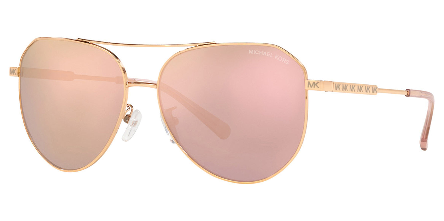 Michael Kors Cheyenne Rose Gold-Tone Aviator