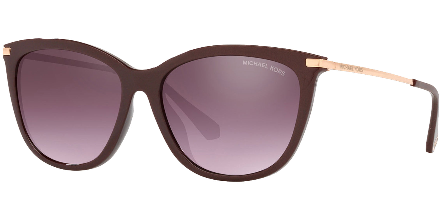 Michael Kors Dublin Cordovan Pearlized Cat Eye w/ Gradient Lens - Eyedictive