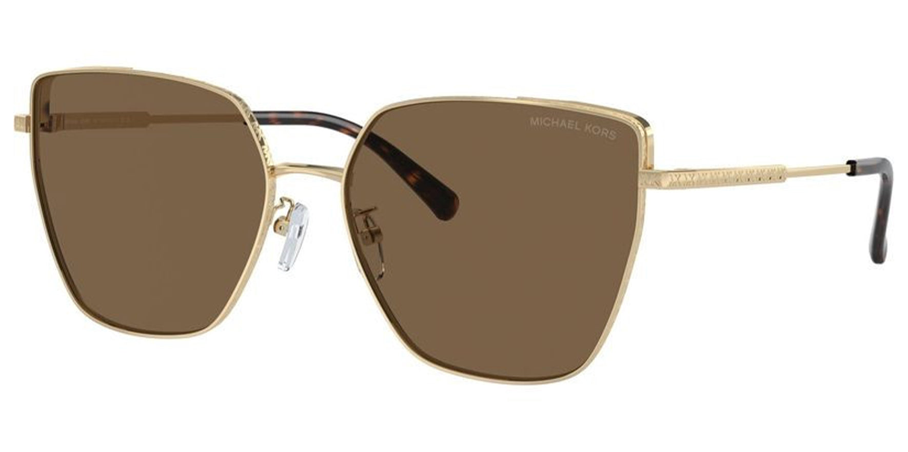 Michael Kors Fuji Light Gold Square Cat Eye - Eyedictive