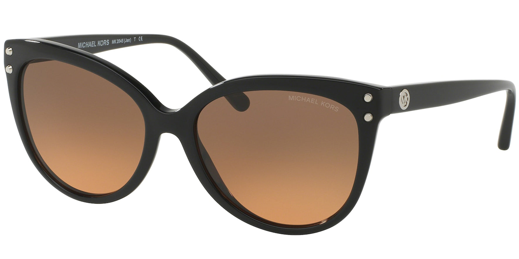 Michael Kors Jan Black Rounded Cat-Eye w/ Gradient Lens - Eyedictive