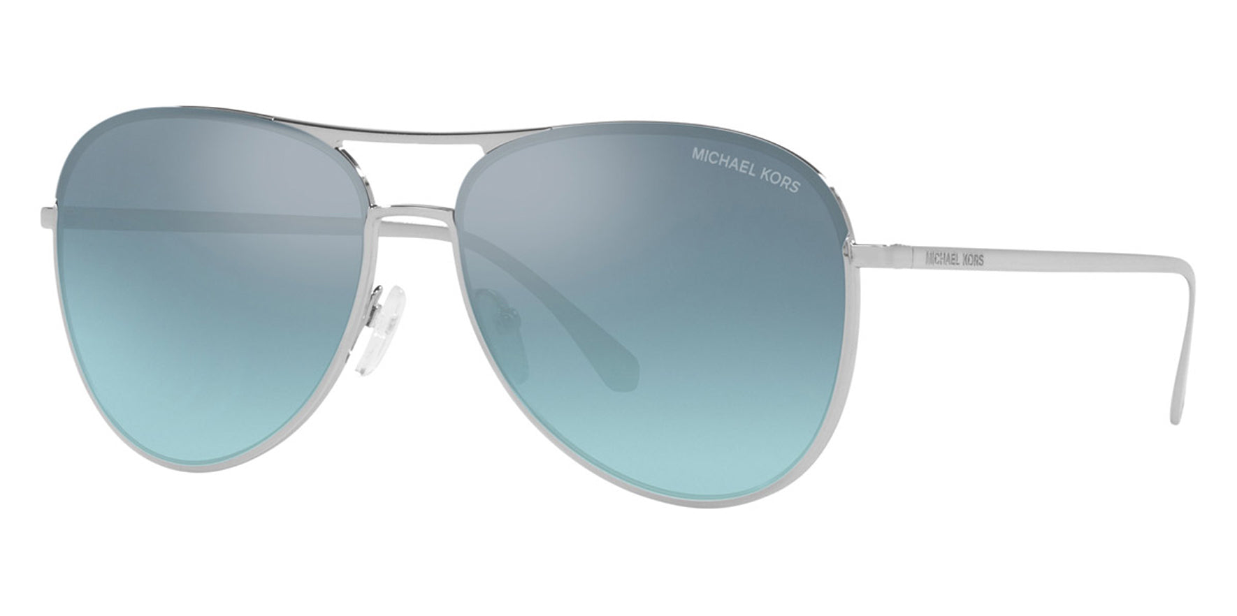 Michael Kors Kona Silver-Tone Aviator w/ Gradient Lens - Eyedictive