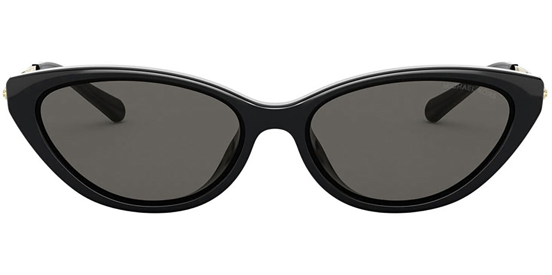 Michael Kors Perry Black Retro Oval Cat Eye - Eyedictive