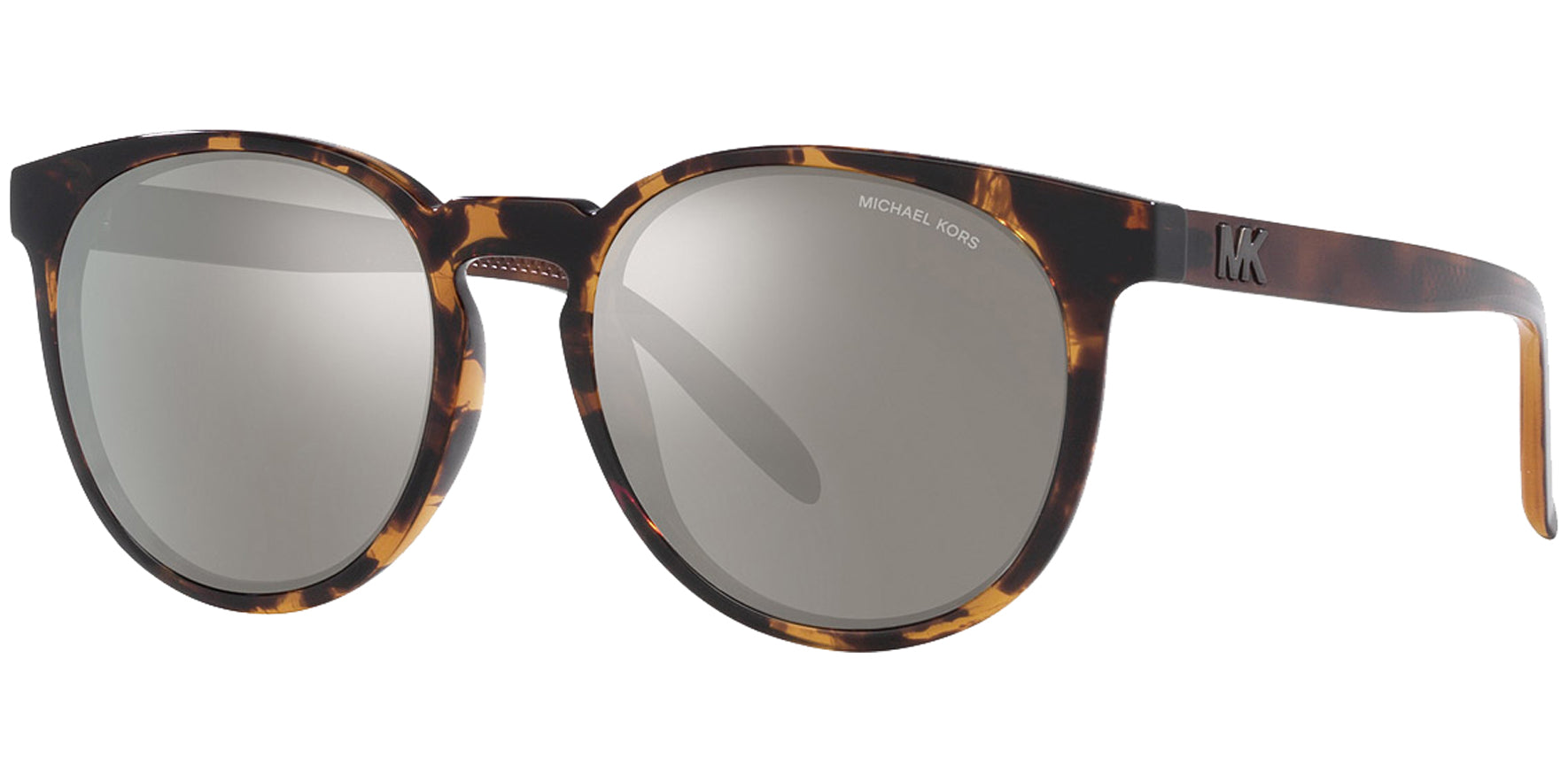 Michael Kors Texas Dark Tortoise Round w/ Mirror Lens