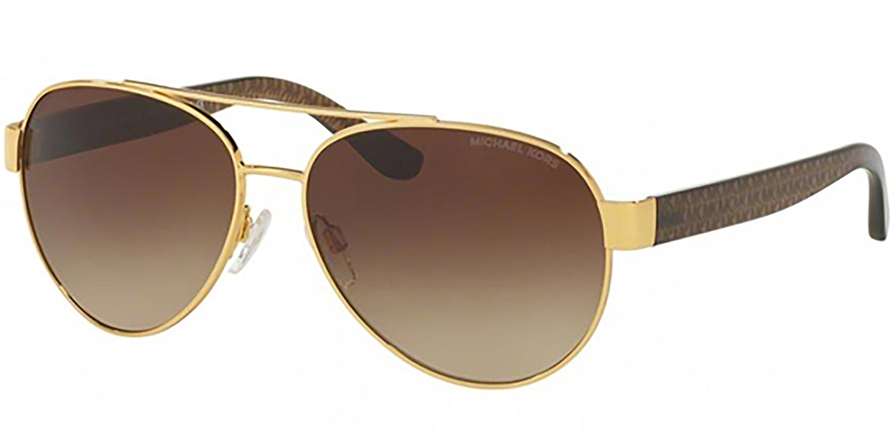 Michael Kors Blair Gold-Tone Pilot w/ Smoke Gradient Lens - Eyedictive