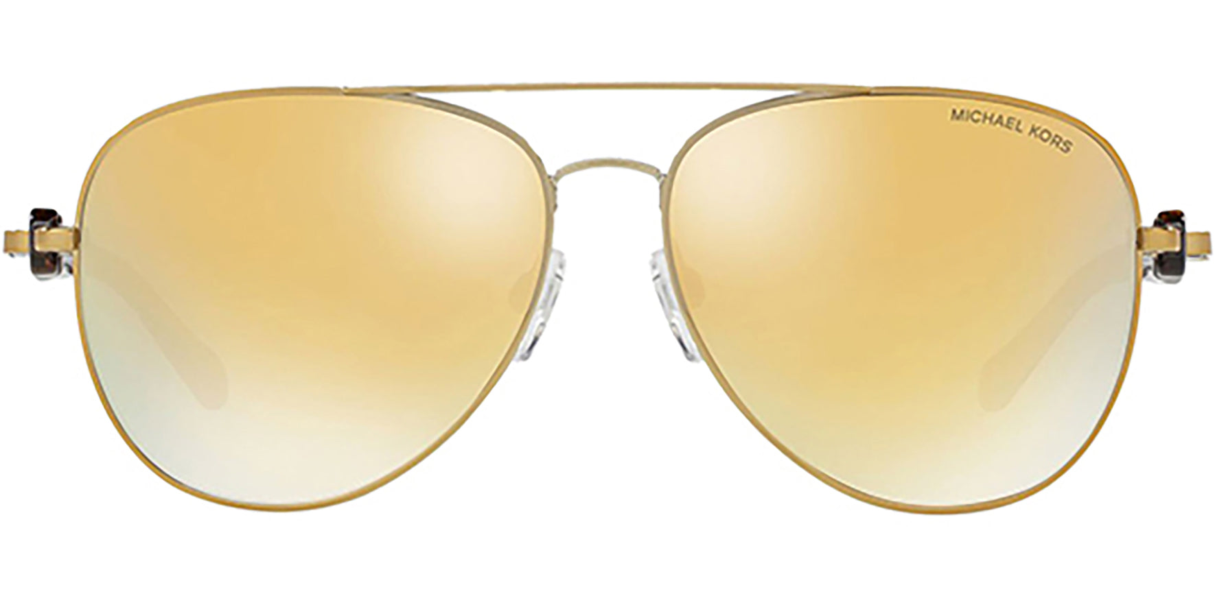 Michael Kors Pandora Aviator w/ Gold Mirror - Eyedictive