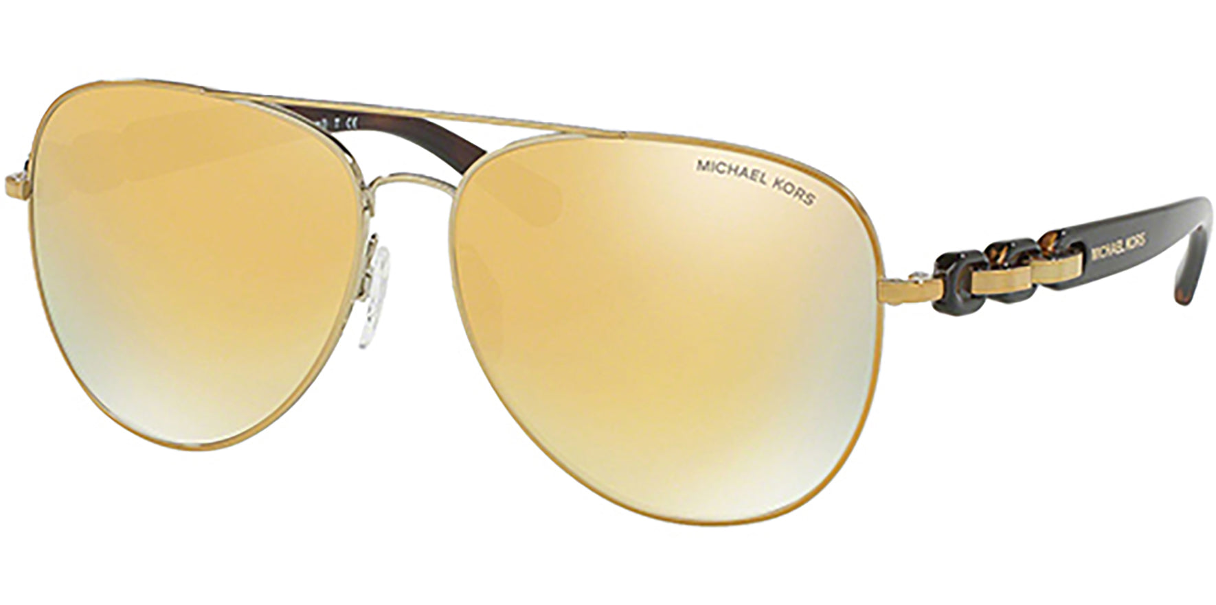 Michael Kors Pandora Aviator w/ Gold Mirror - Eyedictive